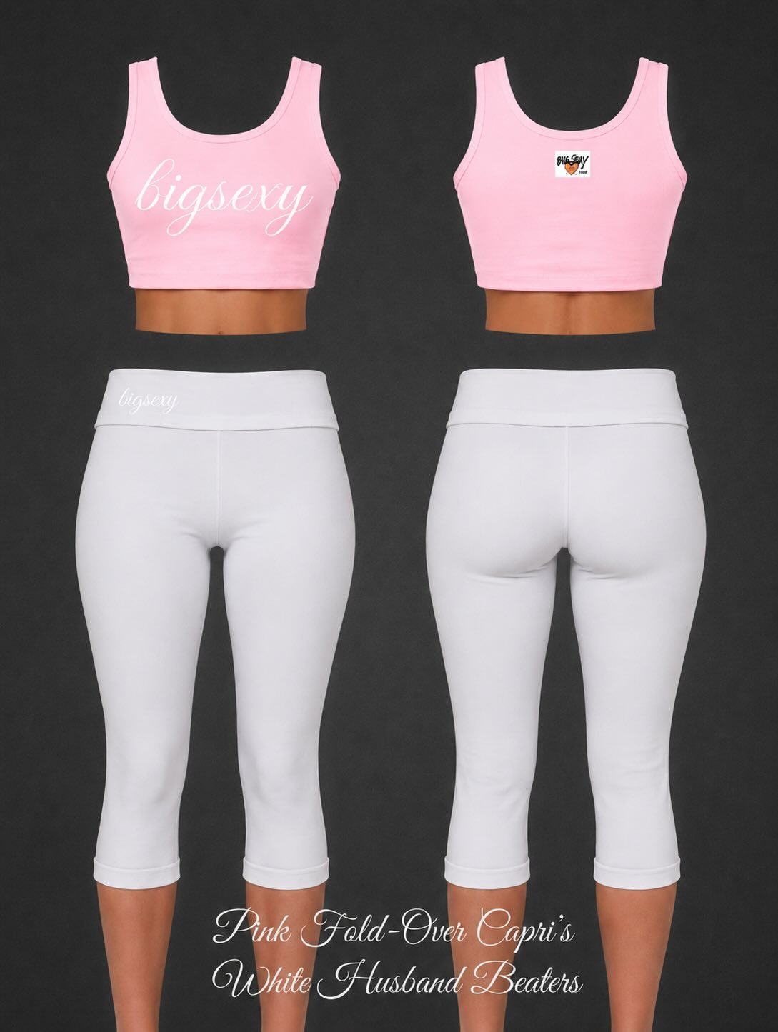BigSexy Pink SDS Crop Top