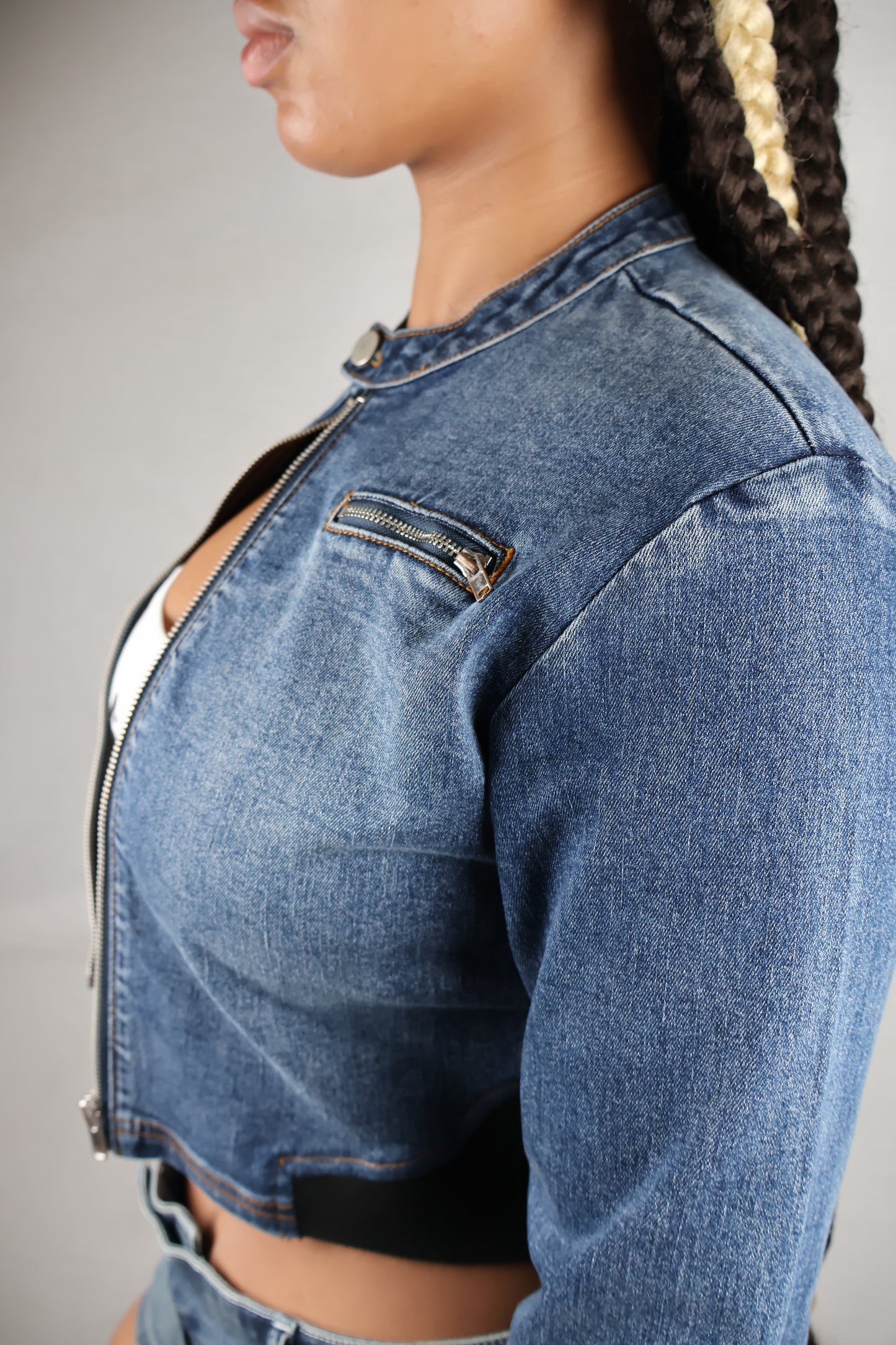Baddie Jean Jacket